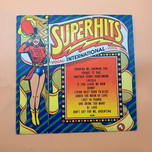 Super Hits International vinyl used, 1977 collection