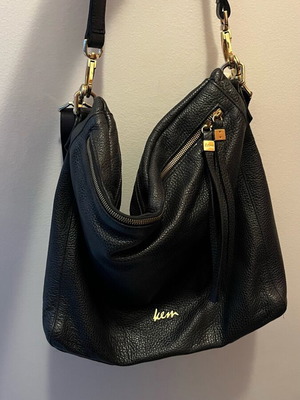 KEM shoulder bag used, black