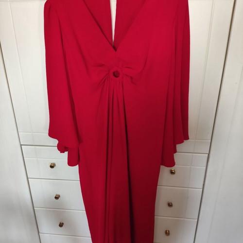 XXLOVE Red One-Piece Jumpsuit Like New Size 3