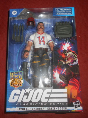 G.I. Joe Classified Series Figure David L. 'Bazooka' Katzenbogen new
