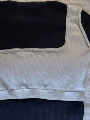 Summer top used, black, size S