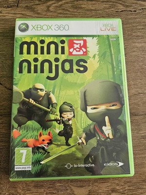Mini Ninjas Xbox 360 like new action adventure game