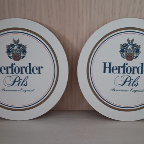 Lot of 14 Herforder collectible coasters new
