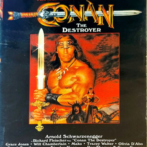 Conan the Destroyer DVD ταινία, Arnold Schwarzenegger, περιπέτεια