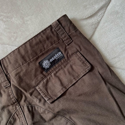Mandala clothing cargo pants unisex like new, brown, W30