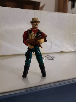 GI Joe Bazooka figure 1988-1992 like new