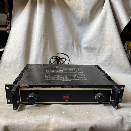 BST SMA 210 Vintage Professional Power Amplifier like new