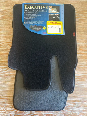 Smart car mats new, set of 2 pieces, black
