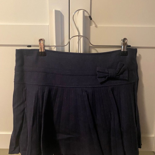 Wool skirt medium blue like new
