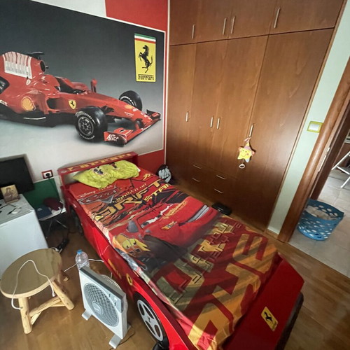 Ferrari children's bed with mattress, used