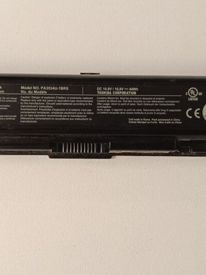 Μπαταρία laptop Toshiba PA3534U-1BRS 10.8V 44Wh Li-ion μεταχειρισμένη