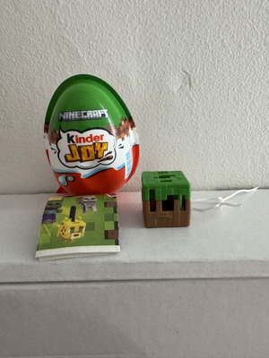 Kinder Joy Minecraft Grass Block new