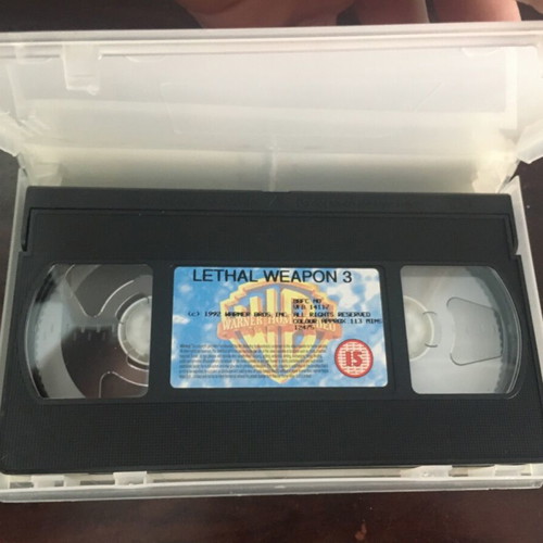 Lethal Weapon pack 1 2 3 4 used English version videocassettes