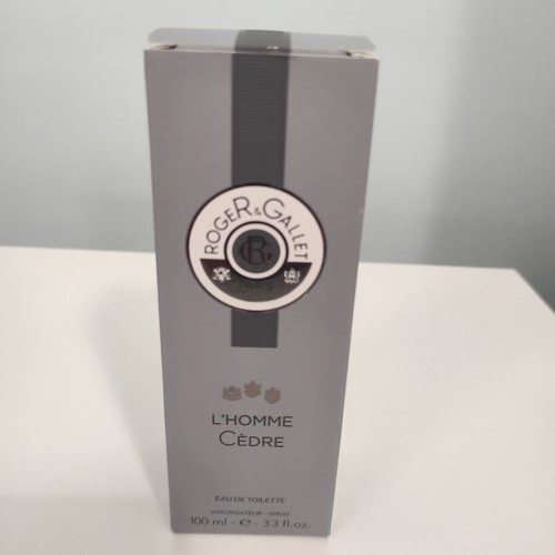 Roger & Gallet L'Homme Cèdre Eau de Toilette 100 ml new with box