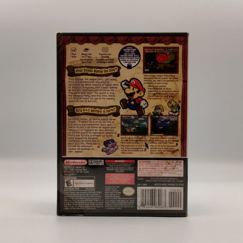 Paper Mario The Thousand-Year Door GameCube sealed NTSC USA
