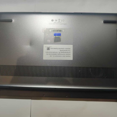 Huawei MateBook D 14 Bottom Case Assembly used with keyboard and touchpad