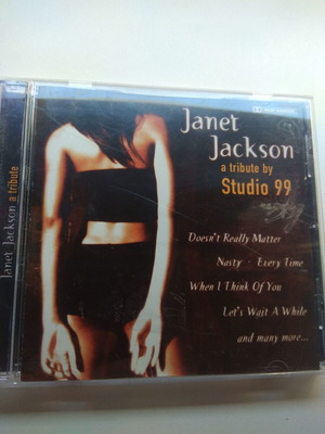Janet Jackson Tribute Studio 99 CD like new
