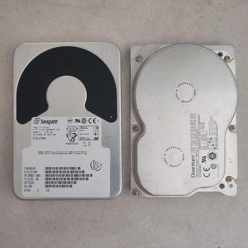 Retro IDE hard drives used, non-functional, pack of 2