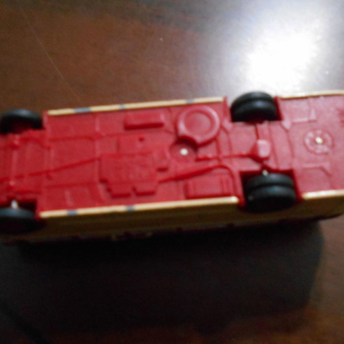 Metal Bristol MW bus used, dimensions 12x4cm