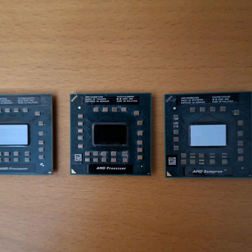 Laptop AMD processors used, pack of 3