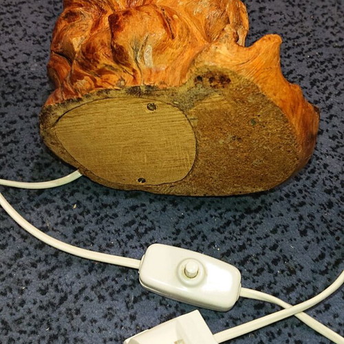 Root Night Lamp like new, unique, made in Sweden