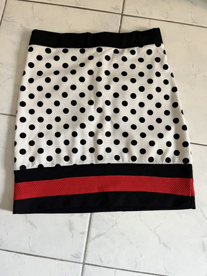 Andra Lingerie polka dot skirt with back zipper