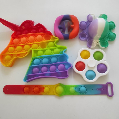Pop It pack of 5, like new