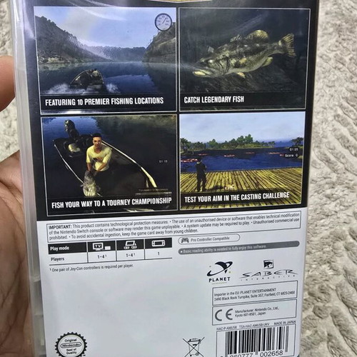 Bass Pro Shops The Strike Championship Edition Nintendo Switch like new