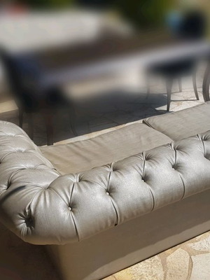 Καναπές 3θέσιος μεταχειρισμένος νεοκλασικός με 2 μαξιλάρια