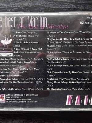 The Best of Marilyn CD μεταχειρισμένο, pop