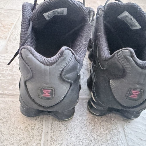 Nike Shox TL athletic shoes size 44 used, black