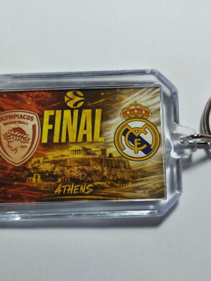 Olympiacos Piraeus Final Athens Euroleague 2026 keychain