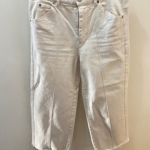 White high waisted ZINI jeans like new, size 42