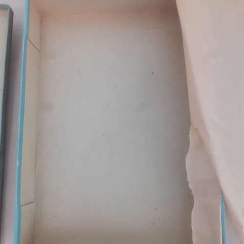 Paper Shirt Box from 1960s Greek Industry SPORT used