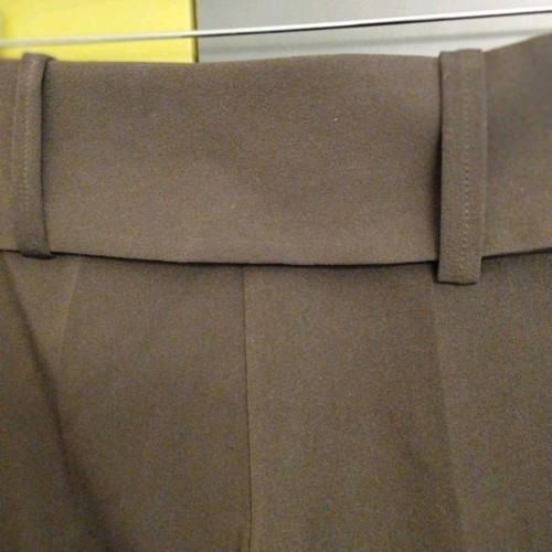 Zigzag women's pants used twice, brown, size S