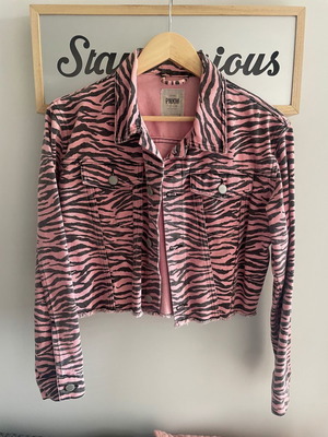 Τζιν μπουφάν Pink Woman καινούριο αφόρετο, μέγεθος S, ροζ