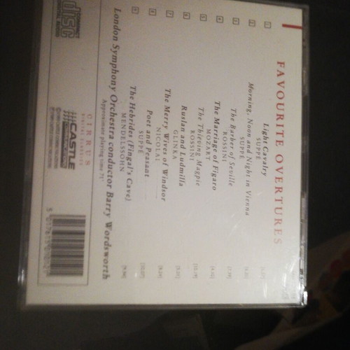 Favorite Overtures CD used, classical