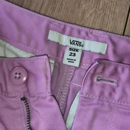Vans pink chino pants, XXS