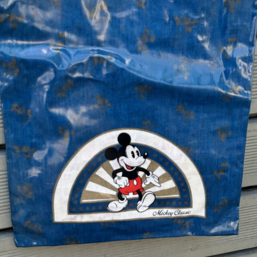 Disney Mickey Mouse Classic vintage shopping bag, blue