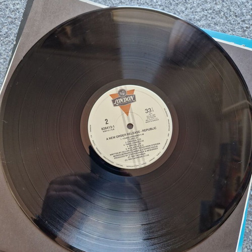 New Order Republic LP vinyl used
