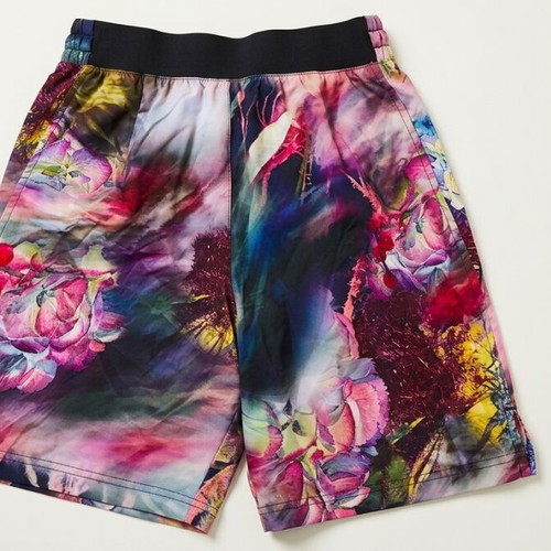 Adidas men's training shorts XS multicolor floral print