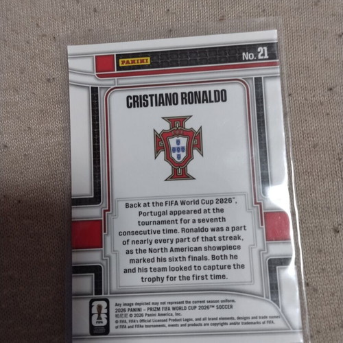 Cristiano Ronaldo Scorers Club Base card new