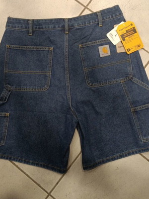 Carhartt Wip Carpenter shorts, blue, new, sizes XS-L