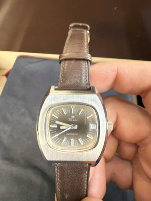 Ρολόι Tell αυτόματο ανδρικό σαν καινούργιο