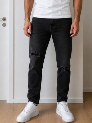 Calliope men's black jeans size M like new