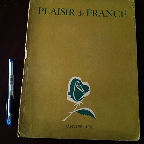 Plaisir de France περιοδικά μεταχειρισμένα, 3 σπάνια γαλλικά τεύχη 1956-1959