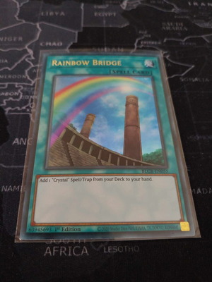 Rainbow Bridge Yu-Gi-Oh! κάρτα σαν καινούργιο ultra rare