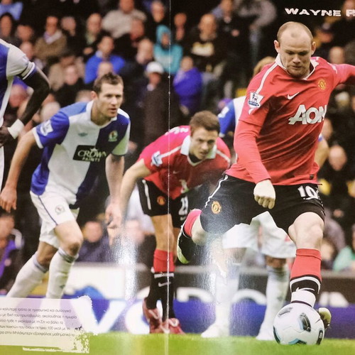 Rooney & Casillas poster like new, double-sided