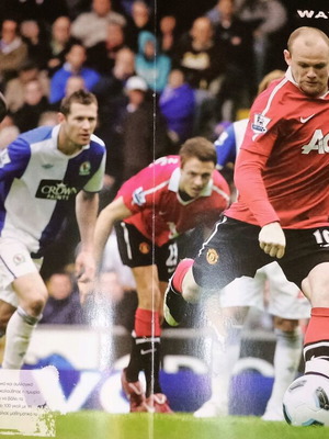 Rooney & Casillas poster like new, double-sided