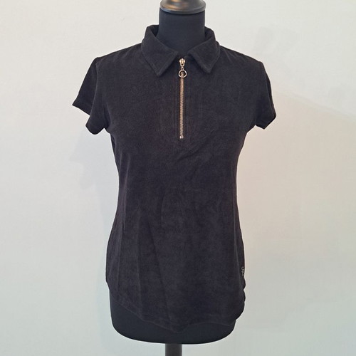 SugarFree Black Polo Shirt (S)